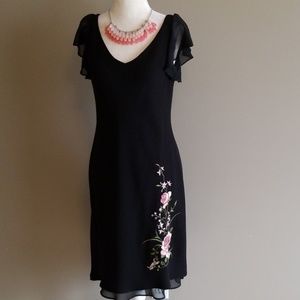 Beautiful flowy black dress
